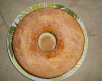 Bolo de iogurte de ameixa