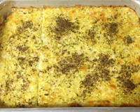 Torta simples de abobrinha verde