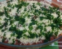 Lasanha com massa de panqueca