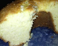 Bolo de fubá fofinho