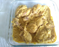 Frango com alho poró