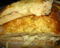 Massa de pastel assado