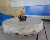 Bolo de noiva de ameixa