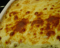 Torta diferente de carne moída com legumes