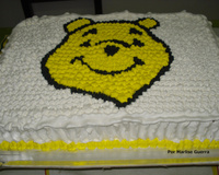 Bolo mousse de pêssego com sorvete de creme