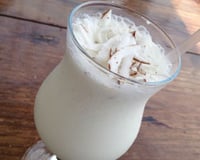 Batida de coco sensacional