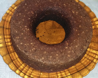 Bolo de banana com granola sem açúcar