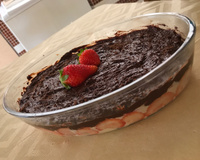 Torta Gelada de Morango