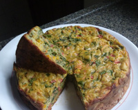 Bolo de espinafre