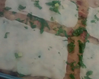 Polenta recheada delícia