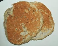 Panqueca de banana e aveia