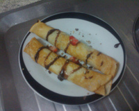 Panqueca doce de aveia