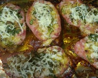 Linguiça temperada no forno