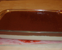 Sobremesa gelada tipo prestígio