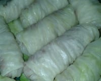 Charutos de carne e arroz