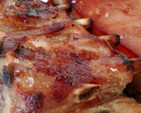 Costelinha de Porco no Mel e Sal Grosso