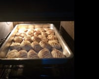 Biscoito de amido de milho amanteigado