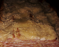 Lasanha prática de queijo e presunto