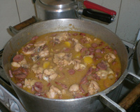 Puchero de grão de bico