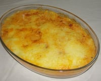 Bolo de batata com frango