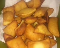 Massinha de pão frita simples