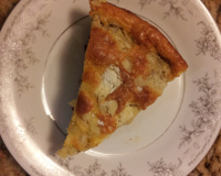 Torta de bananas especial em camadas