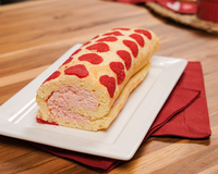 Rocambole de dia dos namorados