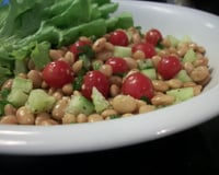 Salada de soja