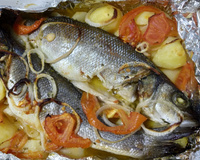 Peixe assado