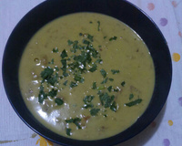 Sopa de Ervilha com Calabresa
