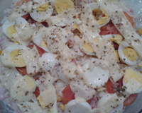 Arroz ao molho branco da Naty