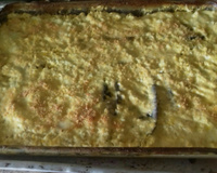 Lasanha de berinjela com ricota