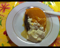 Moranga com creme de leite