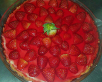 Torta fácil de morango