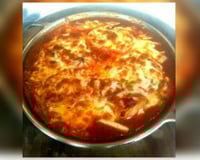 Rondele com massa de pastel