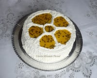 Bolo mousse de maracujá