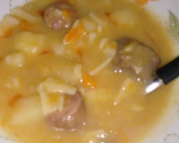 Sopa de carne com legumes