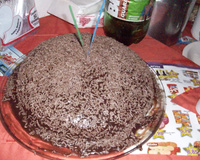 Bolo de chocolate do Nuim