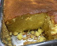 Bolo de fubá cozido