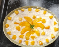 Pavê de pêssego fácil