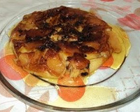 Torta de maçã de frigideira