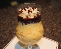 Brigadeiro com sorvete