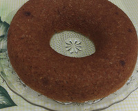 Bolo saudável de farelo de aveia