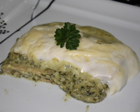 Lasanha de espinafre