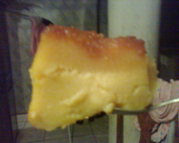 Bolo pudim pura tentação