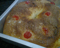 Rosca de Reis sem frutas