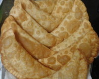 Massa caseira para pastel