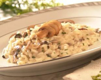 Risoto Philadelphia com Cogumelos
