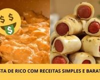 Festa de rico cobra R$ 1.650 por pessoa, mas cardápio só tem comida barata e popular. Aprenda já essas receitas!