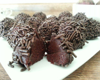 Brigadeiro de beterraba